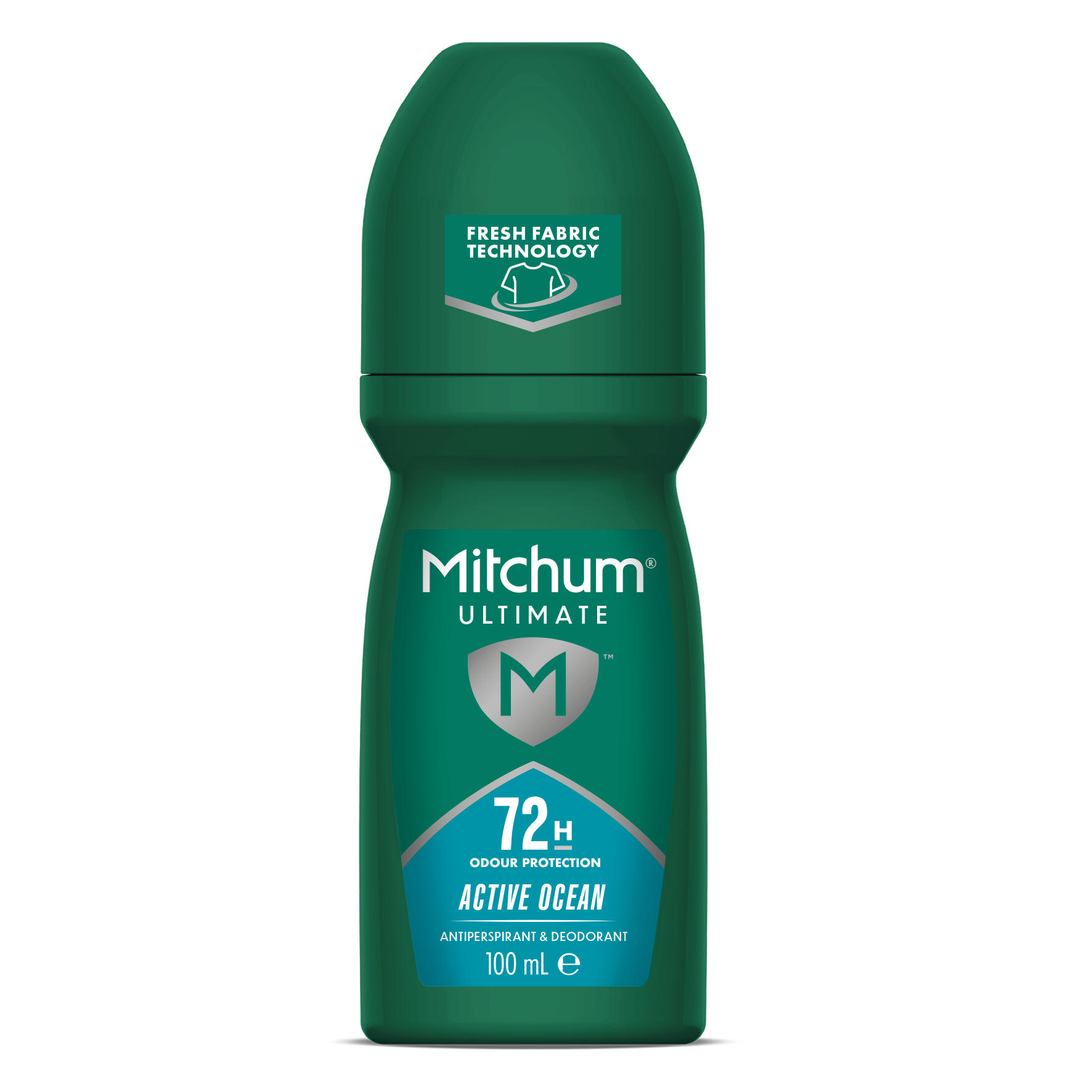 Mitchum Men's Ultimate 72H Active Ocean Roll-On Antiperspirant 100ml - Clinical Strength Deodorant South Africa